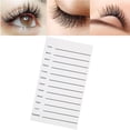 thumbnail image 3 of Eyelash Display Pallet Tray Accessories Clear Lash Simple Structure Graft Glue Plates Storage Holder Grafting Lashes Extension Tools Trays, 3 of 8