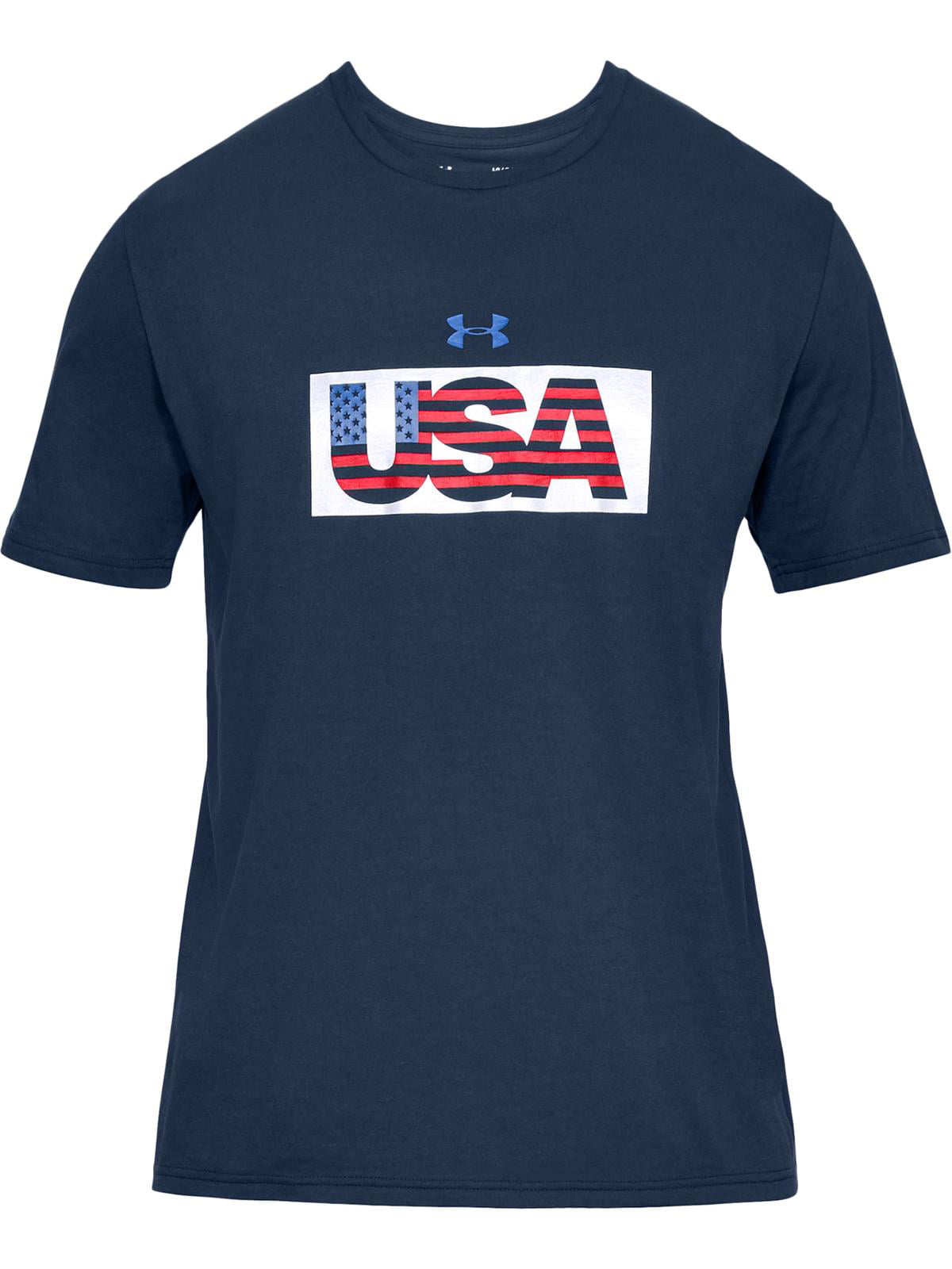 Under Armour - Under Armour Mens USA Flag Fitness Workout T-Shirt ...