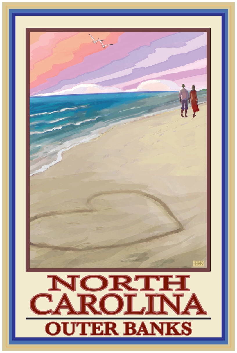 Outer Banks North Carolina Giclee Art Print Poster by Joanne Kollman