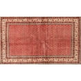 thumbnail image 1 of Ahgly Company Indoor Rectangle Traditional Tangerine Pink Persian Area Rugs, 8' x 10', 1 of 6