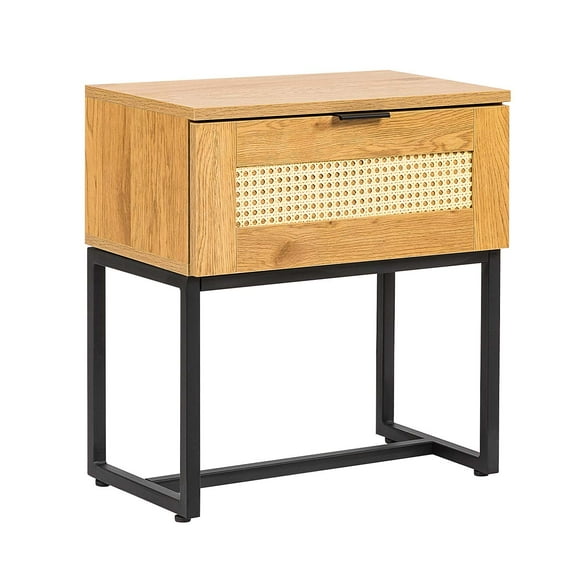 Buro Mesa Lateral Cajonera 50x40cm Mundo In Comoda Xelha Roble