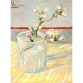 thumbnail image 2 of Art.com Sprig of Flowering Almond Blossom in a Glass, 1888 Stretched Canvas Print Wall Art by Vincent van Gogh, 12" x 16", 2 of 4