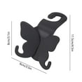 thumbnail image 3 of Ankereame Car Seat Back Hooks - Multi-Purpose Storage for Grocery Bags, Clothes - Easy Install No Tools - Durable Plastic Car Interior Organizer, 3 of 6