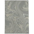 thumbnail image 1 of Hermosa Swirl Greige Area Rug by Kavka Designs, 1 of 3