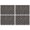 Black And White, variant on Black and White Geometric Pattern Summer Placemats Table Placemats Set Of 4-Linen Kitchen Washable Placemats Table Mats 11.8"x17.7"Non-Slip Heat Resistant