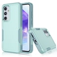 thumbnail image 2 of Hisdou For Samsung Galaxy A55 5G (2024) Case,[2 in 1] Dual Layer Protective Hybrid Ultra Slim Anti-Scrath Shockproof Cell Phone Case Rugged Hard Shell Compatible With Samsung Galaxy A55 5G 6.6"-Green, 2 of 4