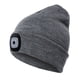 thumbnail image 1 of Gorro con faro LED recargable unisex, gorro de punto cálido para seguridad en invierno, regalos para hombres, mujeres y papás, 1 of 6