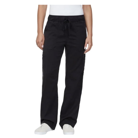Buffalo David Bitton Women's Tencel Pull-On Cargo Pant (US, Alpha, Small, Regular, Regular, Black)