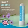 thumbnail image 2 of MOXE Breathe Himalayan Salt Nasal Stick Inhaler with Eucalyptus Essential Oil – Cool Menthol Scent, Portable Scent Stick, 1 Pack, 2 of 7