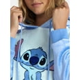thumbnail image 5 of Disney Women’s Stitch Sleep Hoodie Lounger with Socks, 2-Piece, Sizes XS-3X, 5 of 5