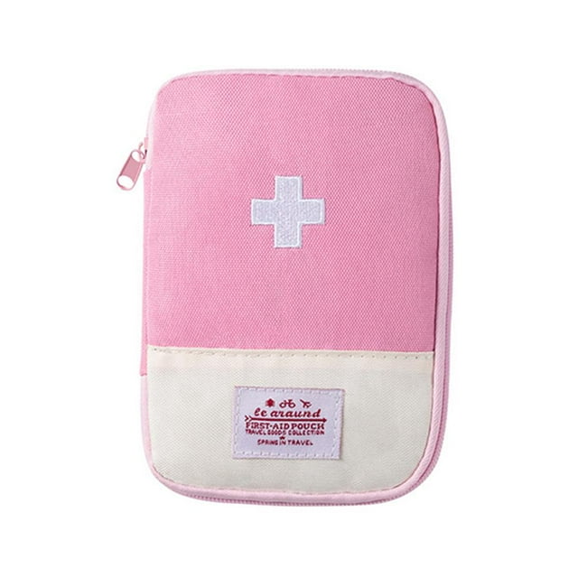 Mini Sac à Médicaments Portable Trousse de Premiers Soins de Voyage Sac de Médicine Sac de Rangement
