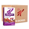 (10 pack) Kellogg's Special K Plus Berries and Dark Chocolate Super Blend Cereal, High Fiber, 14.7 oz