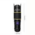 thumbnail image 3 of Giunmcul up to 50% Off New Monocular Telescope with 28x Telephoto Lens for Low Light Night Vision and High Definition Imaging, 3 of 5