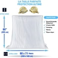 thumbnail image 2 of La mejor mosquitera: mosquitera grande con dosel para cama doble, repelente de insectos, bonificaciones gratuitas: kit de suspensión completo y bolsa de transporte, 2 of 5