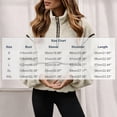 thumbnail image 3 of QUNYINEY Half Zip Sherpa Fleece for Women Jackets Lightweight Outerwear Jackets Stand Colla Warm Solid Color Long Sleeve Coats, 3 of 8