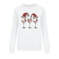 thumbnail image 6 of Sweatshirts for Women Crew Neck Hoodless Christmas Printed Casual Loose Sweatshirt Pullover, 6 of 6