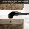 thumbnail image 4 of Right Angle Drill Attachment, All Metal Body 90 Degree Drill Adapter, 4 of 5