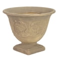 thumbnail image 2 of Sunnydaze Darcy 16" x 16" x 13" Round Beige Polyresin Outdoor Planter Pot, 2 of 16