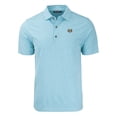 thumbnail image 2 of Men's Cutter & Buck Heather Carolina Blue North Carolina Tar Heels Big & Tall Forge Eco Stripe Stretch Recycled Polo, 2 of 3