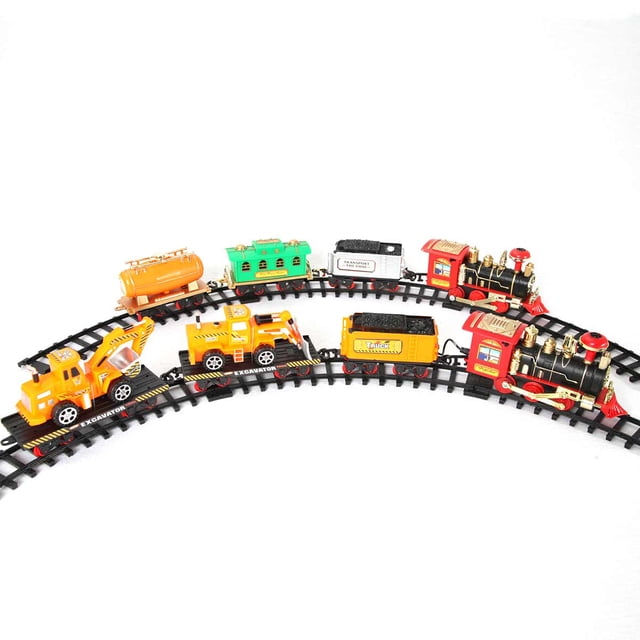 Tren de Juguete Motorizado a Batería LUP TOYS LUP201 Verde