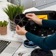Kodak REELS 8mm & Super 8 Film Scanner & Converter, Slide Scanner with Big 5” Screen