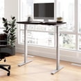 thumbnail image 1 of Scranton & Co Engineered Wood 48W Adjustable Standing Desk in Black Walnut, 1 of 7