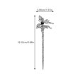 thumbnail image 4 of MasteelfCA Baguettes Papillons Style Chinois Accessoire pour Cheveux, 4 of 7