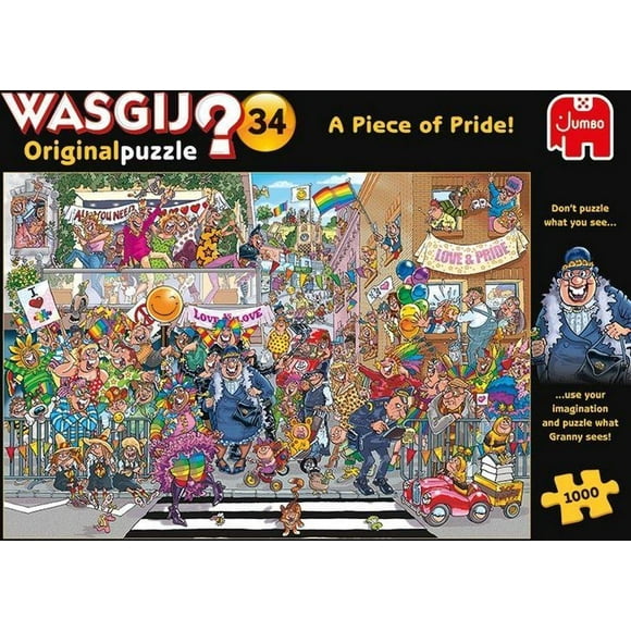 Wasgij? : Puzzle 1000 pcs / # 34 A piece of Pride