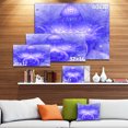 thumbnail image 3 of Infinite Blue Borders of World - Impression sur Toile Florale, 3 of 4