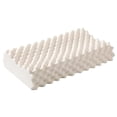 thumbnail image 1 of Coofit Latex Cervical Pillow Pain Relief Solid Color Neck Sleep Pillow Contour Pillow, 1 of 10