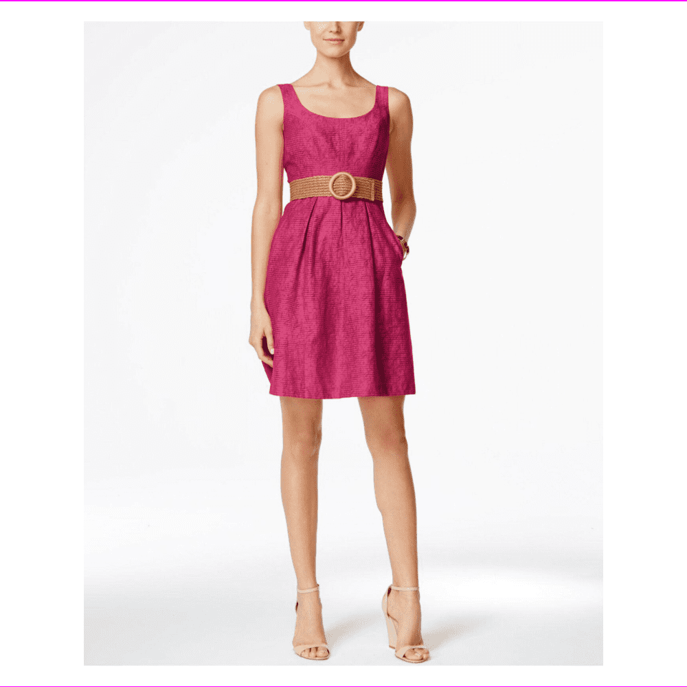 nine west fit and flare dress