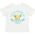 thumbnail image 3 of Inktastic Life's Better at the Beach Girls Toddler T-Shirt, 3 of 5