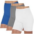 thumbnail image 2 of Leggings de yoga de moda para mujer, 3 piezas, para fitness, correr, gimnasio, para mujer, sólidos, deportivos, activos, pantalones de poliéster para mujer., 2 of 3
