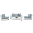 thumbnail image 1 of Miami 5 Piece Outdoor Wicker Patio Furniture Set 05g, 1 of 2