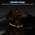 thumbnail image 4 of Rechale Dog Tracker Collar with Tracker(Only IOS),Reflective & Waterproof Adjustable Dog Collar, Secure Fit for Small Medium Large Dogs, Durable Nylon Pet Collar, Durable Nylon Design(Blue M), 4 of 6