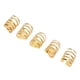 thumbnail image 2 of Cuentas de pelo de primavera, anillos de barba resistentes a la oxidación multifuncionales para hombres para deshierbar para mujeres para fiestas(oro) Ecomeon no, 2 of 6