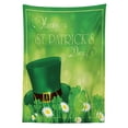 thumbnail image 3 of Ambesonne Colorful Tablecloth Rectangular Table Cover, Lucky Shamrock, 60"x90", Green, 3 of 4