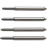 4 Pieces 18-24mm Stainless Steel Adjustable Compression Spring Bar Watch Band Pins for Attaching Watch to Band