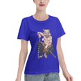 thumbnail image 2 of Women's Basic Short Sleeve T-Shirt Demon Slayer Blade Inosuke, 2 of 6