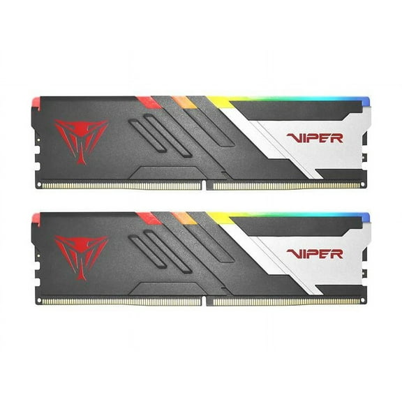 Patriot Viper Venom RGB 32GB (2 x 16GB) 288-Pin PC RAM DDR5 5600 (PC5 44800) Desktop Memory Model PVVR532G560C36K