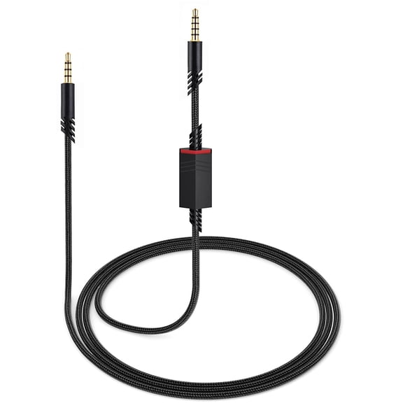 6FT Replacement Audio Cable for Astro A40 TR A10, 3.5mm with Mic Mute Switch, PS5 Xbox
