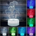 thumbnail image 2 of Spiderman Gift Night Light For Kids - 16 Colors Dimmable Spiderman Led Light With Remote & Smart Touch,bedroom Decorations Bedside Lamp - Spiderman To, 2 of 5