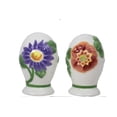 thumbnail image 1 of Salt and Pepper Shaker Ceramic Flowers Design Porcelain Kitchen Set, HOME SP-2P, 1 of 4