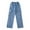 A-C, variant on Otqutp Girls Slim Fit Thin Denim Pants Girls Wide Leg Denim Jeans Children's Girls' Fit Jeans Wide-Leg Simple Design Jeans With Pockets(Black-A,7-8 Years)