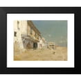 thumbnail image 2 of Joan Roig i Soler 18x14 Black Modern Framed Museum Art Print Titled - Blanes Beach (circa 1894), 2 of 5