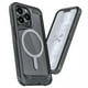 thumbnail image 1 of Funda GHOSTEK Atomic para iPhone 13 PRO Aluminio Transp Negra MagSafe, 1 of 9