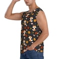 thumbnail image 3 of Fotbe Autumn Fox Men's Camiseta sin Mangas Estampada para Hombres, Playera Casual para Gimnasio, Entrenamiento, Playa-XX-Large, 3 of 7
