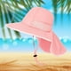 thumbnail image 2 of Sombrero de verano para niño y niña con protección solar para el cuello Sombreros infantiles para el sol Gorras de jardín de ala ancha, 2 of 3