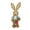 D, variant on 14-Inch Outdoor Easter Bunny Decor, 35cm Tall Faux Rush Rabbit Statue, Weather-Resistant for Garden, Patio & Spring Landscape Display B