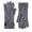 Grey, variant on PMVFHDE Gloves & Mittens Winter Solid Knitted Providing Warmth And Comfort Suitable For Both Men Women Light Gray - One Size